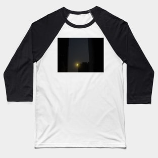 Evening Cityscape Los Angeles Baseball T-Shirt